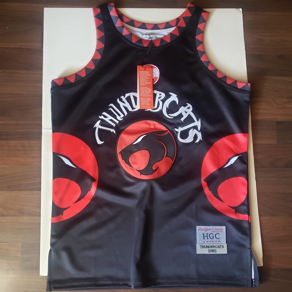 Thundercats Graphic Black & Red Tank Top